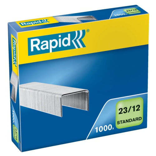 Agrafes Rapid 23/12 STANDARD Cx.1000 , Rapid , AGRFRAP028 , 7313468700003